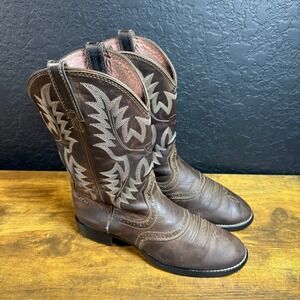 Ariat Womens Brown Leather Western Cowboy Boots Style 10002317 Size‎ 7.5B